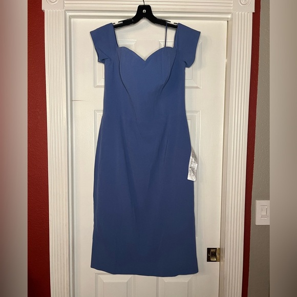 Dress the Population- Bailey Dress in Color Blue Jay. Size XXL - Picture 1 of 8